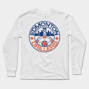 DEFUNCT - Edmonton Drillers Soccer Long Sleeve T-Shirt